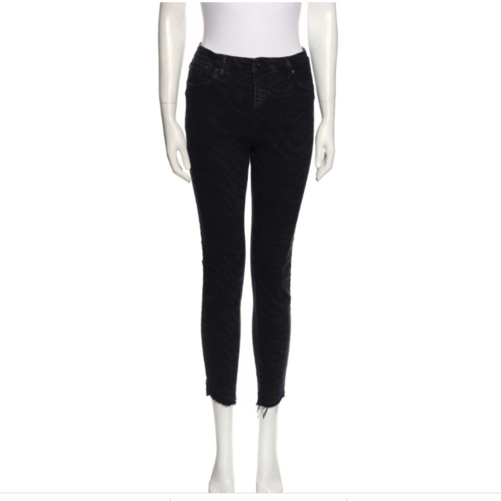 All Saints Grace Black Skinny Jeans